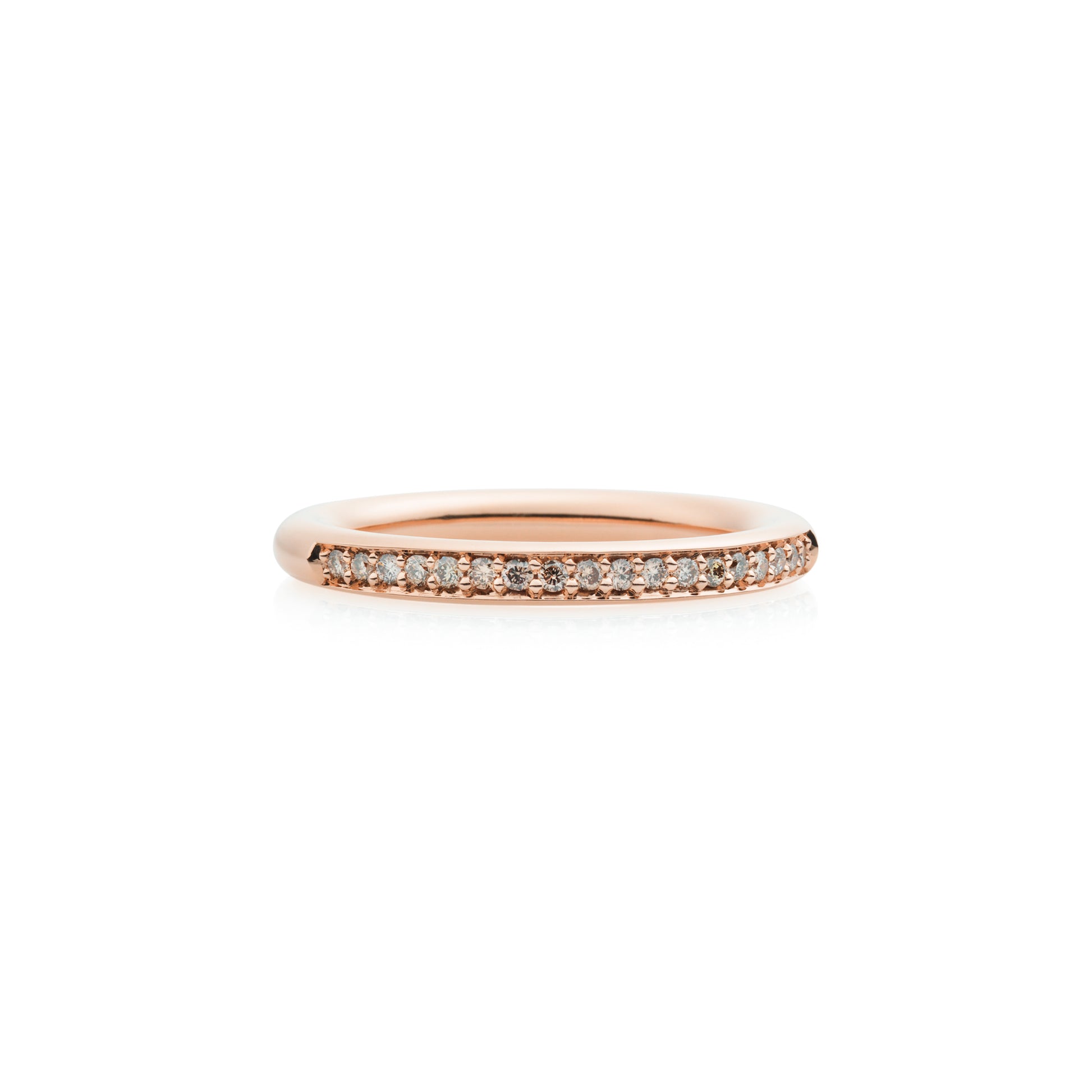 Stax Ring, Roségold • Diamant von Bron (8RR4593CBR)