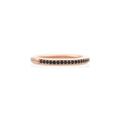 Bron Stax Ring (8RR4593ZK) aus Roségold mit Saphir