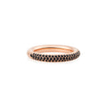 Bron Stax Ring (8RR4774ZK) aus Roségold mit Saphir