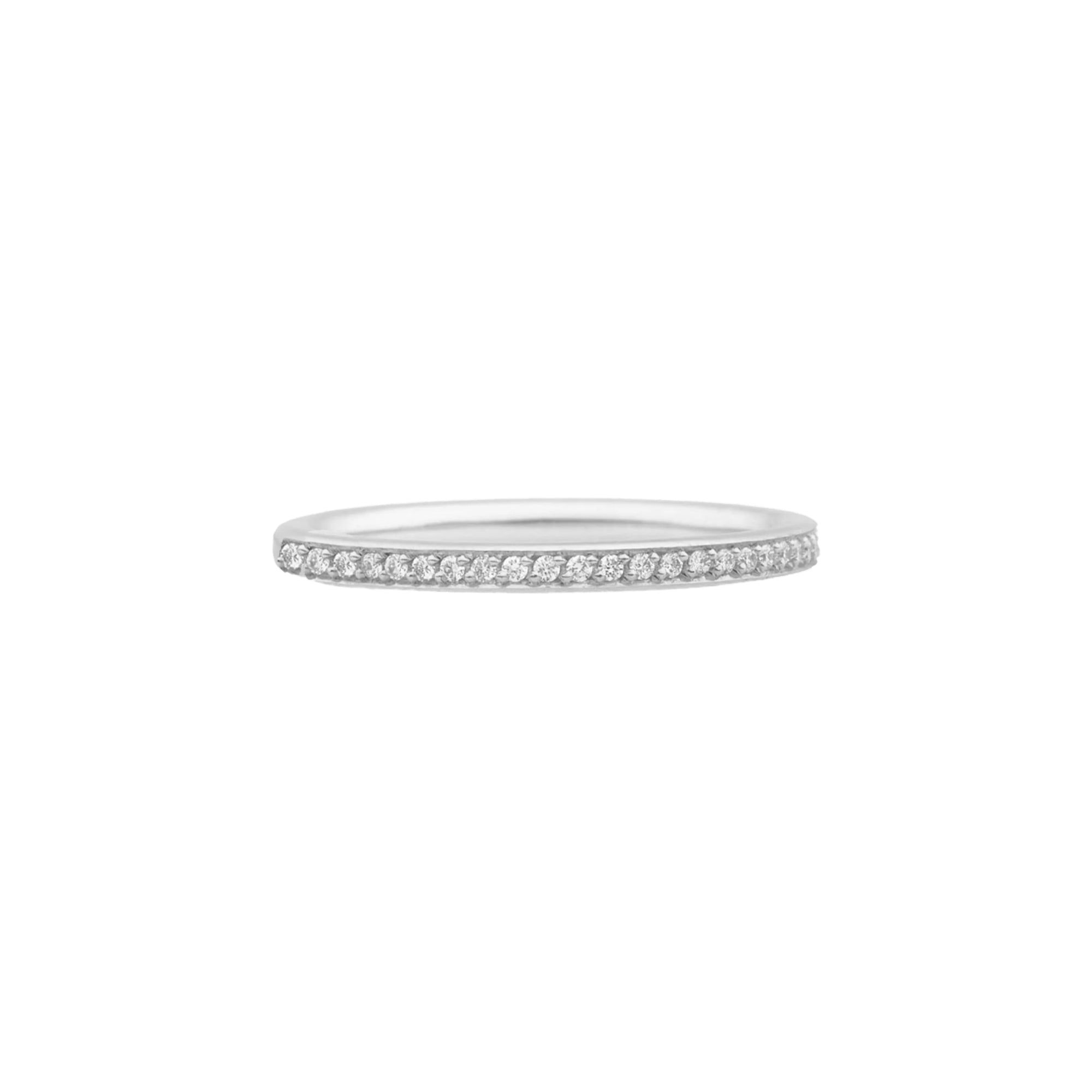 Bron Stax Ring (8RW4934BR) aus Weißgold mit Diamant