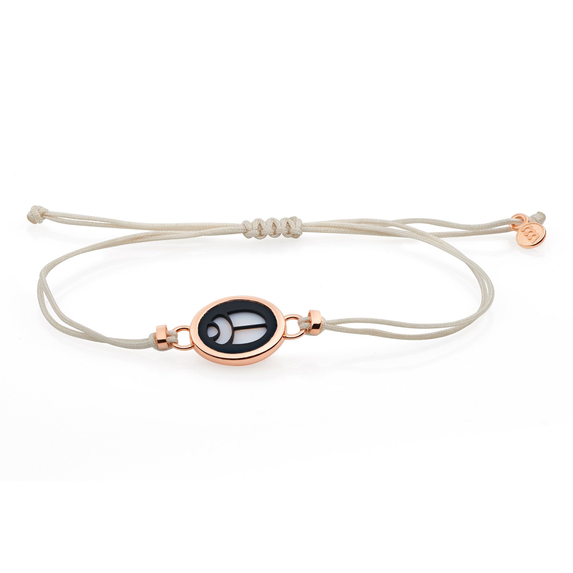 Bron Sushi Armband (8AR4019ZA5) aus Roségold mit Achat