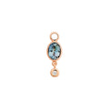 Bron Sushi Einhänger (4OR4872TBBR) aus Roségold mit Diamant und Tansanit