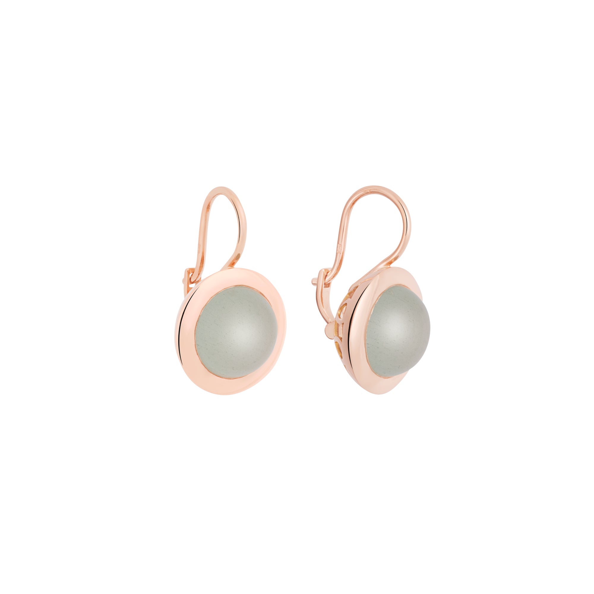 Bron Sushi Ohrschmuck (8OR4911AQC) aus Roségold mit Aquamarin