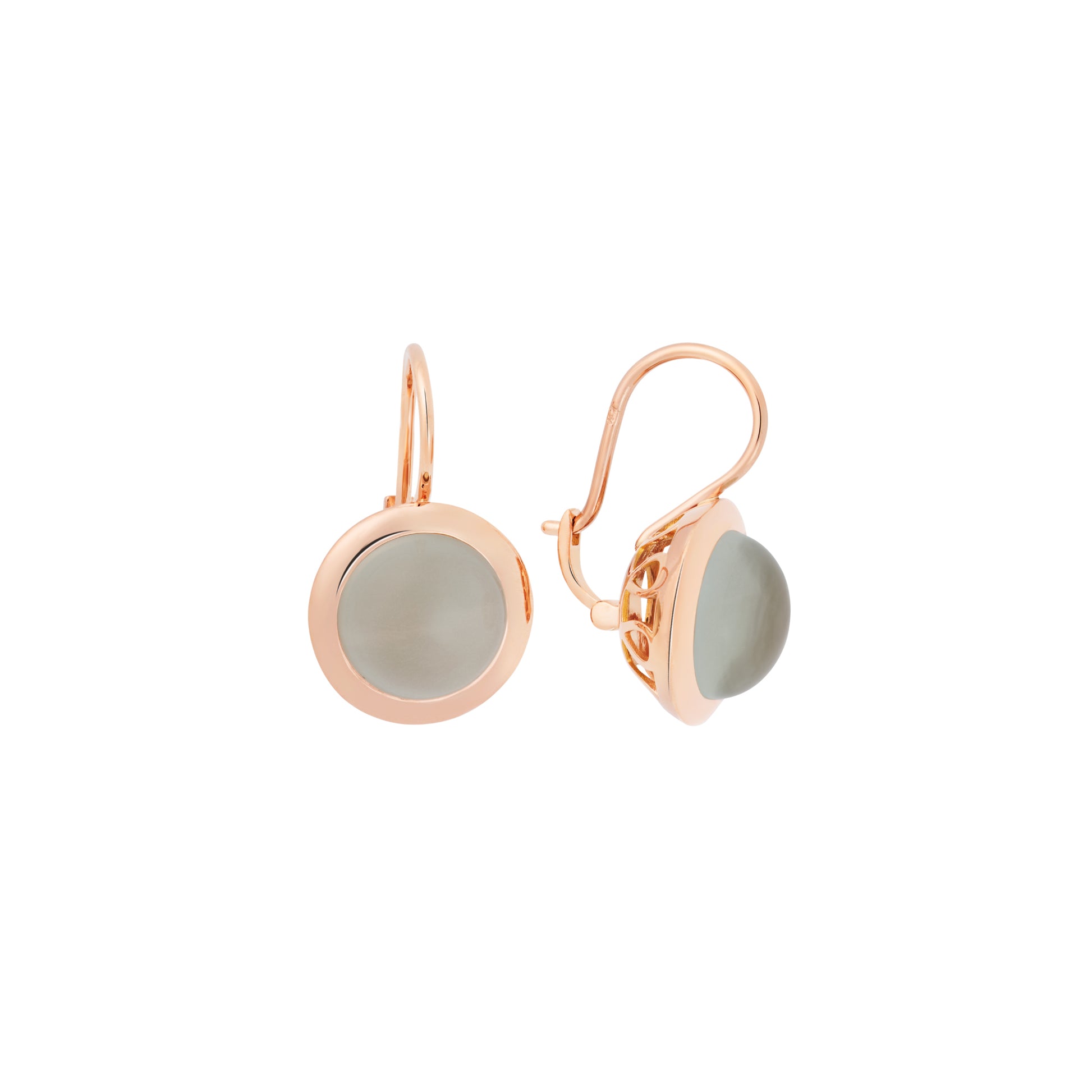 Sushi Ohrschmuck, Roségold • Quarz von Bron (8OR4911LQC)
