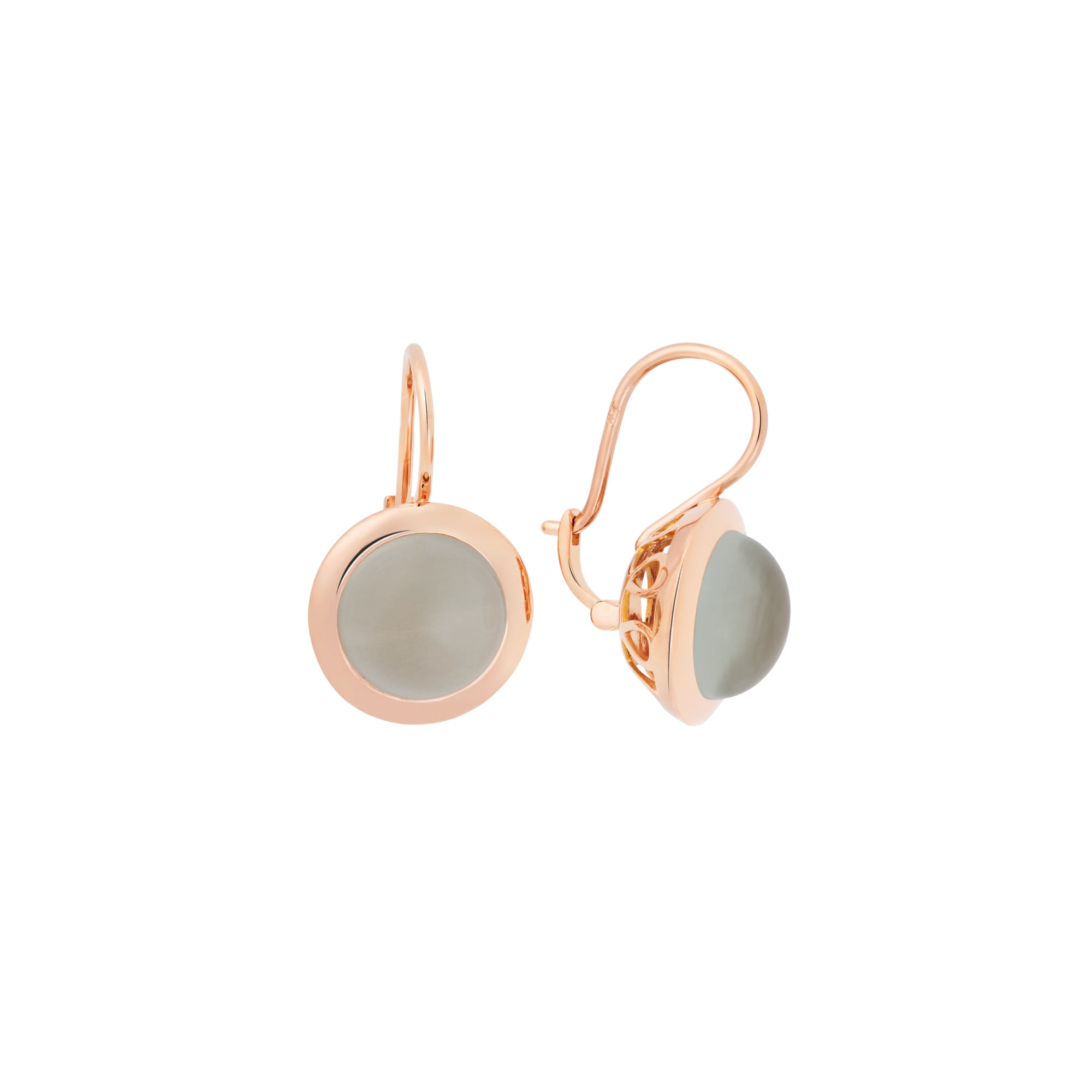 Bron Sushi Ohrschmuck (8OR4911LQC) aus Roségold mit Quarz