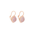 Bron Sushi Ohrschmuck (8OR4911RQC) aus Roségold mit Rosenquarz