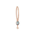 Bron Sushi Ohrschmuck (Einzelstück) (4OR4872TBBR-SET) aus Roségold mit Diamant und Tansanit