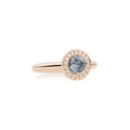 Bron Sushi Ring (4RR4873TBBR) aus Roségold mit Diamant und Tansanit