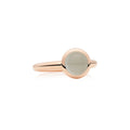 Bron Sushi Ring (8RR4709AQC) aus Roségold mit Aquamarin