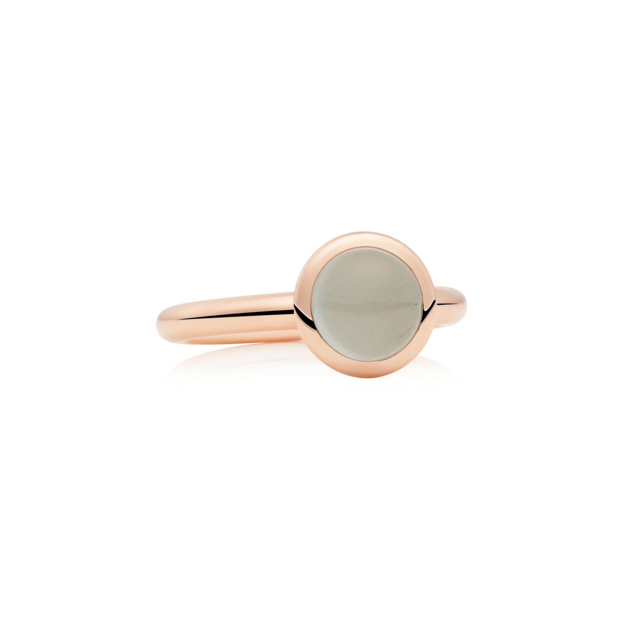 Bron Sushi Ring (8RR4709AQC) aus Roségold mit Aquamarin