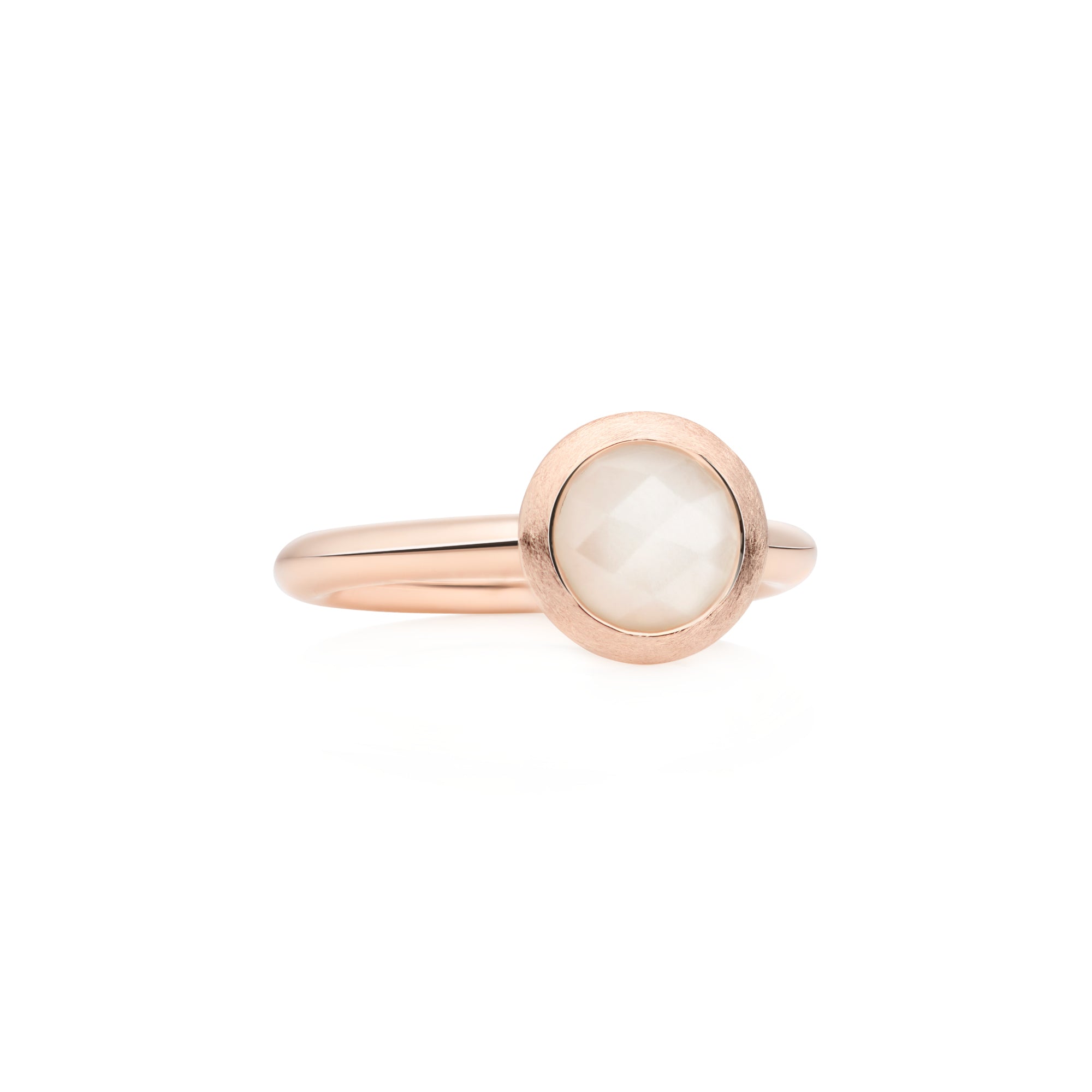 Bron Sushi Ring (8RR4709MMWB) aus Roségold mit Mondstein