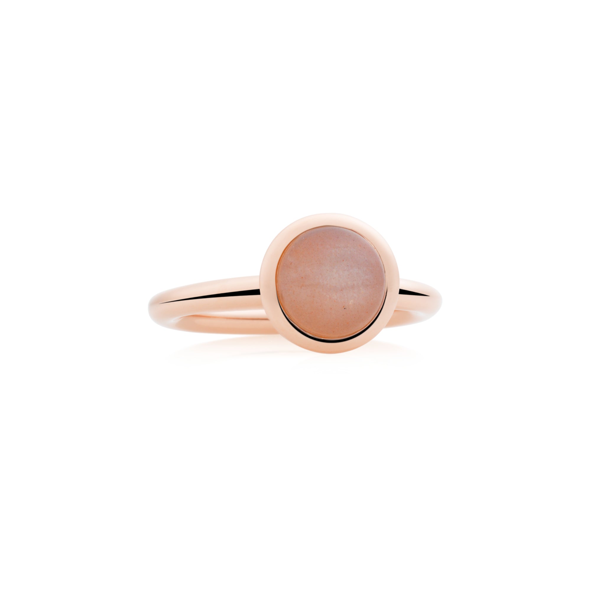 Bron Sushi Ring (8RR4709MSC) aus Roségold mit Mondstein