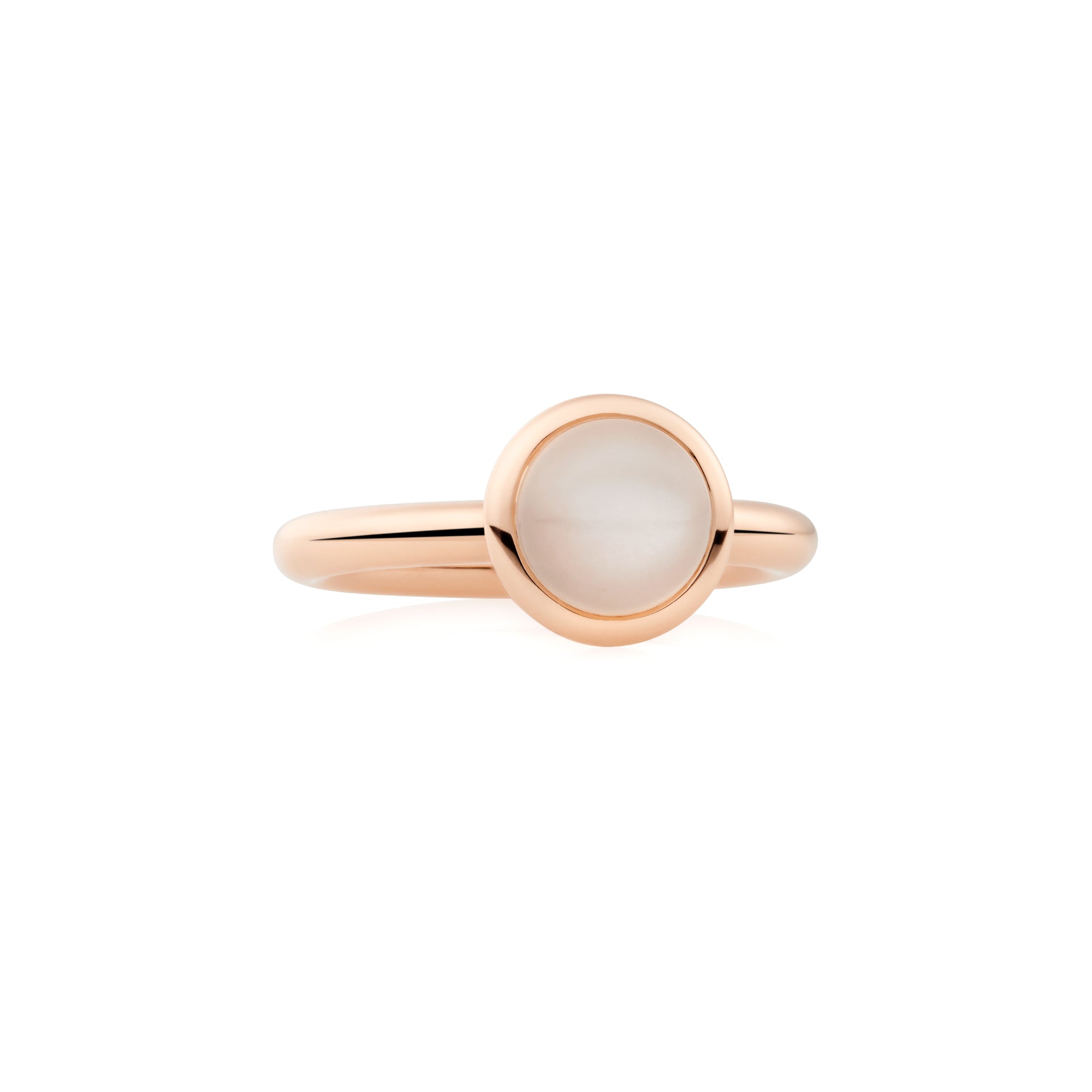 Bron Sushi Ring (8RR4709MWC) aus Roségold mit Mondstein