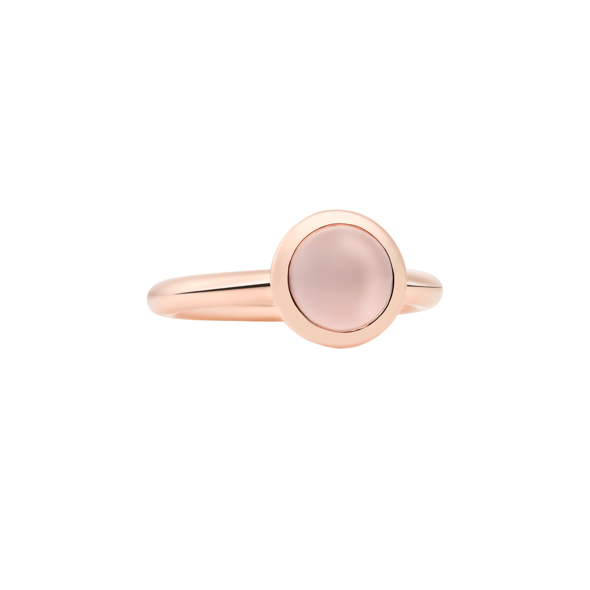 Bron Sushi Ring (8RR4709RQC) aus Roségold mit Rosenquarz