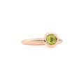 Bron Sushi Ring (8RR4773PE) aus Roségold mit Peridot