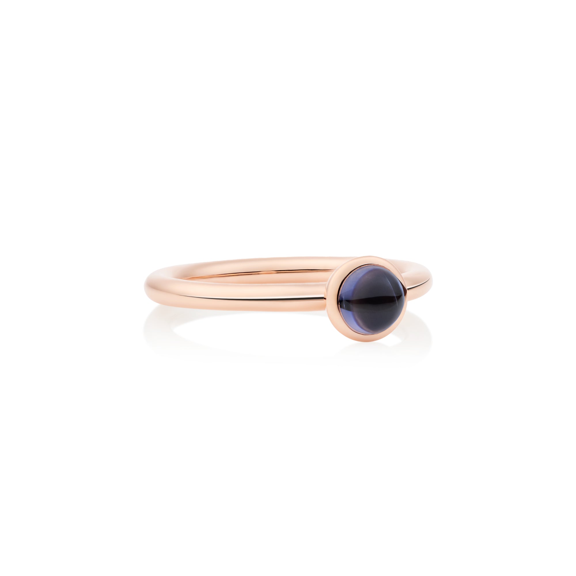 Bron Sushi Ring (8RR4851IOC) aus Roségold mit Iolith