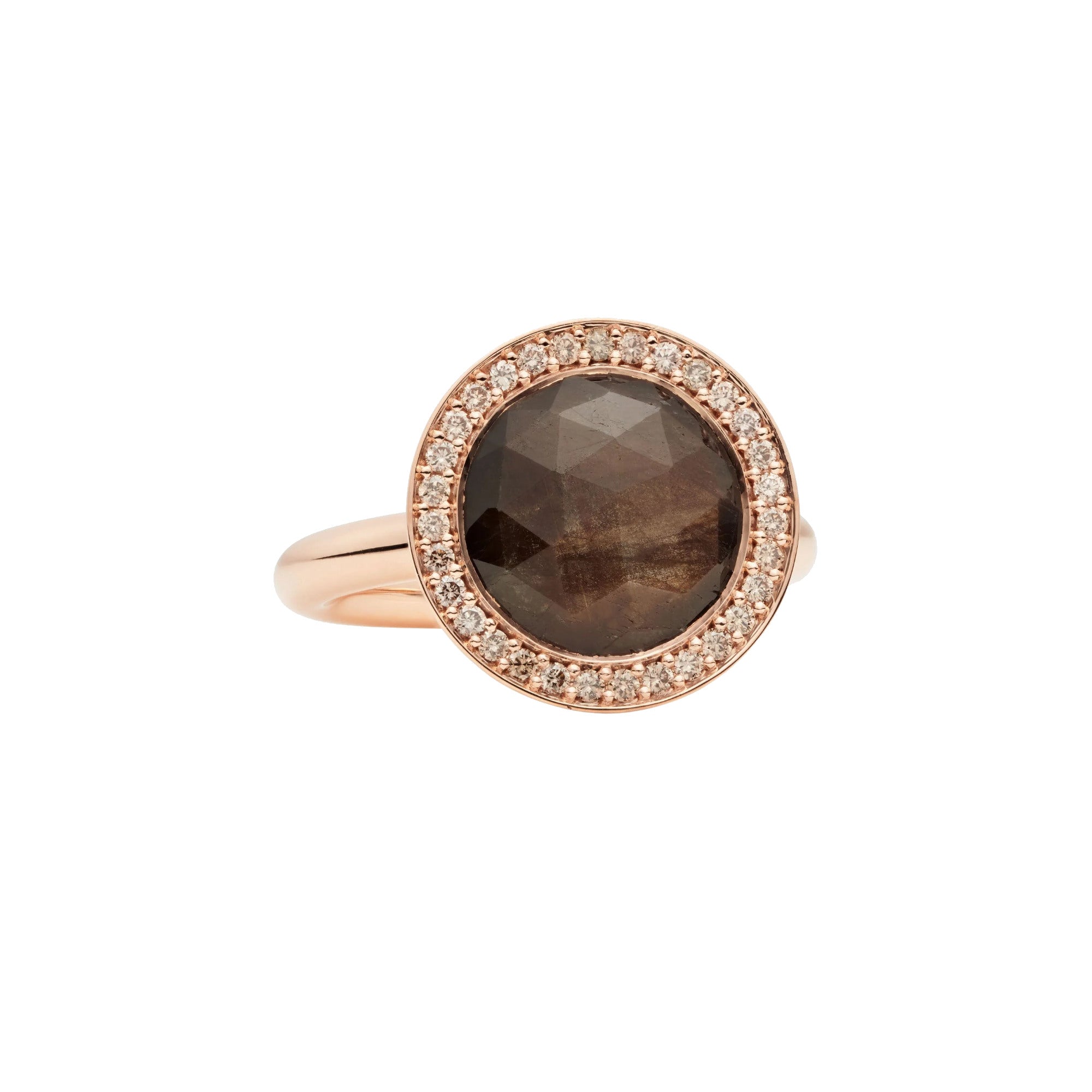 Bron Sushi Ring (8RR4865BSBCBR) aus Roségold mit Diamant und Saphir