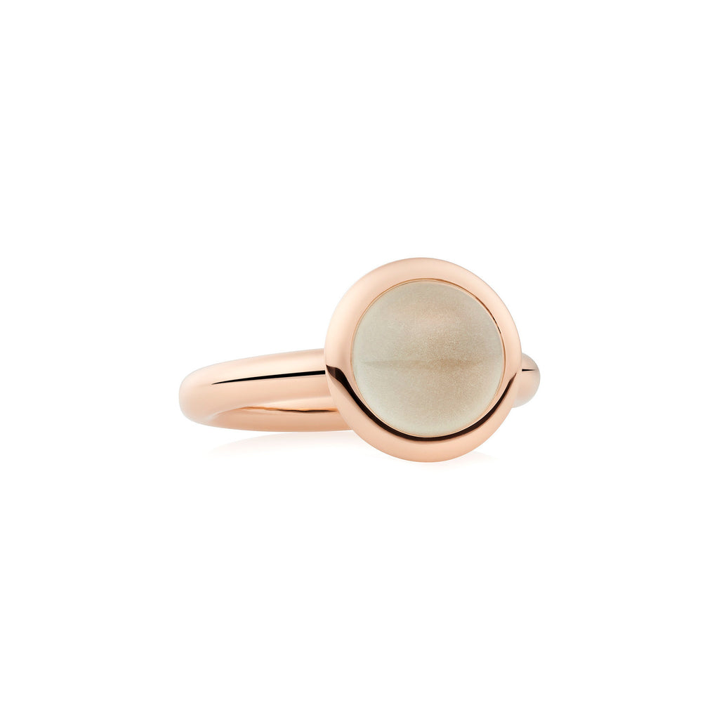 Bron Sushi Ring (8RR4869LQC) aus Roségold mit Quarz