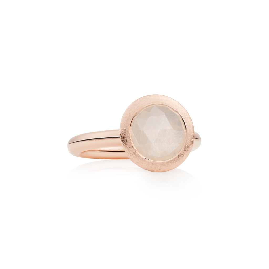 Bron Sushi Ring (8RR4869MMWB) aus Roségold mit Mondstein
