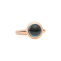 Bron Sushi Ring (8RR4869TLC) aus Roségold mit Topas