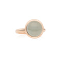 Bron Sushi Ring (8RR4870AQC) aus Roségold mit Aquamarin