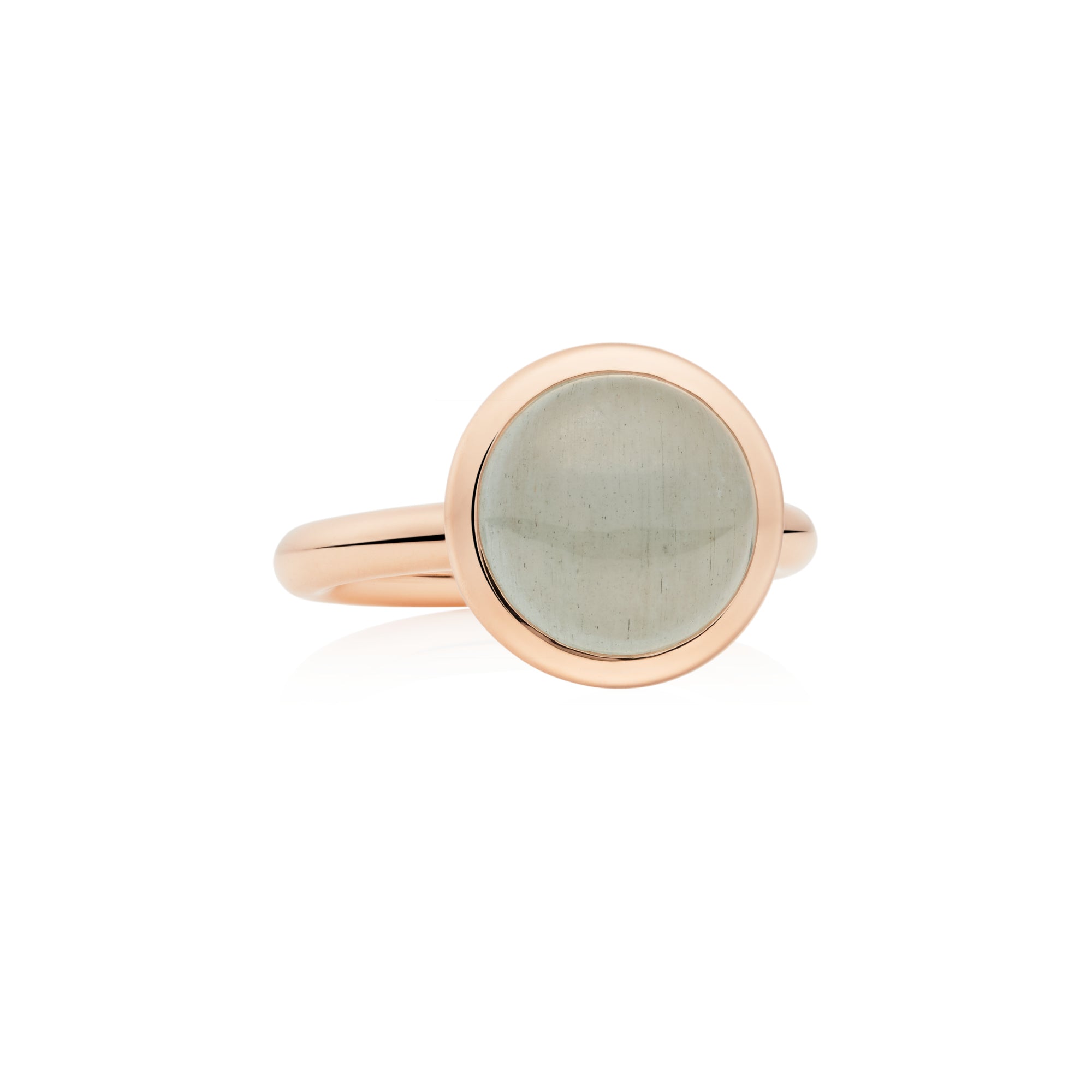 Bron Sushi Ring (8RR4870AQC) aus Roségold mit Aquamarin