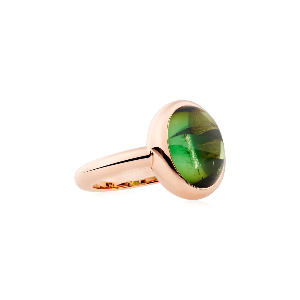 Bron Sushi Ring (8RR4892GTC) aus Roségold mit Turmalin