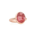 Bron Sushi Ring (8RR4892RTC) aus Roségold mit Turmalin