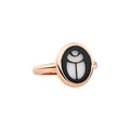 Bron Sushi Ring (8RR4892ZA5) aus Roségold mit Achat