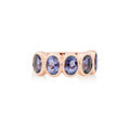 Bron Sushi Ring (8RR4903IO) aus Roségold mit Iolith