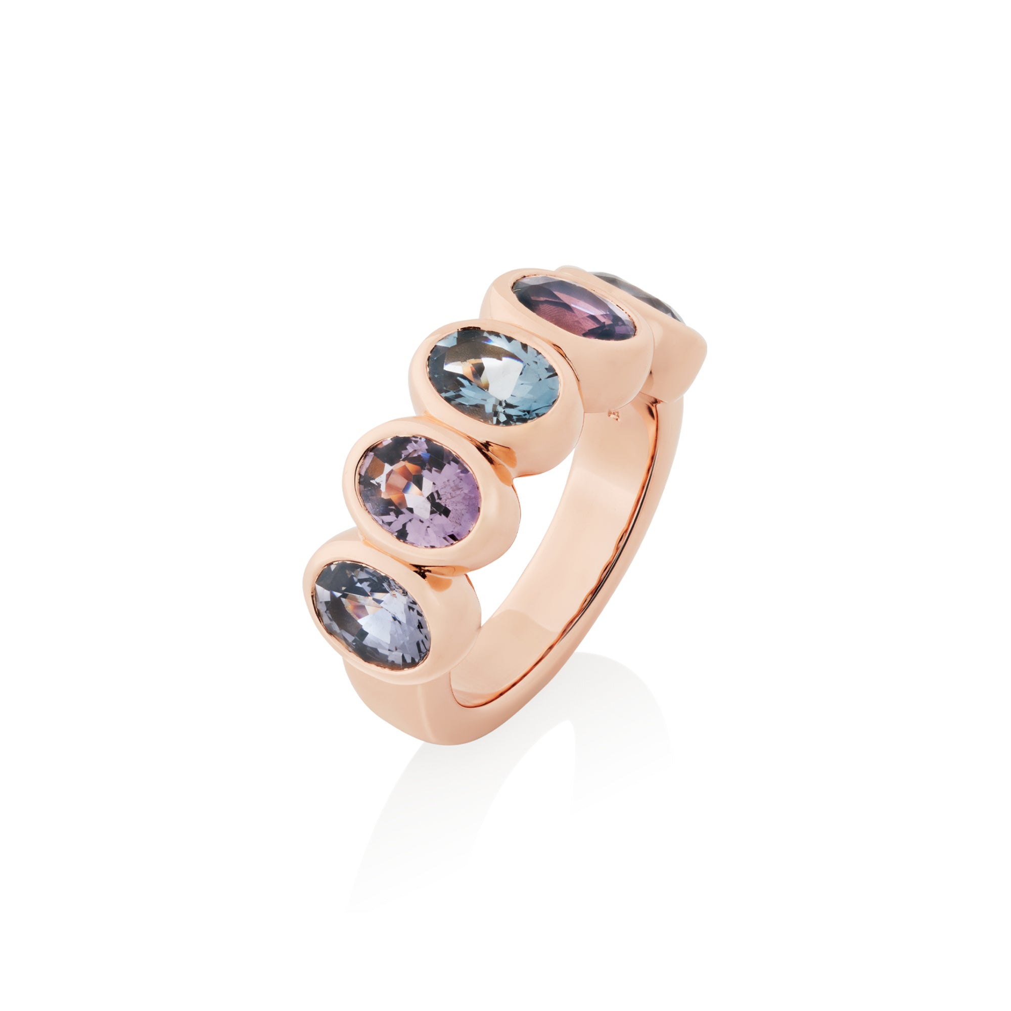 Bron Sushi Ring (8RR4903SP) aus Roségold mit Spinell