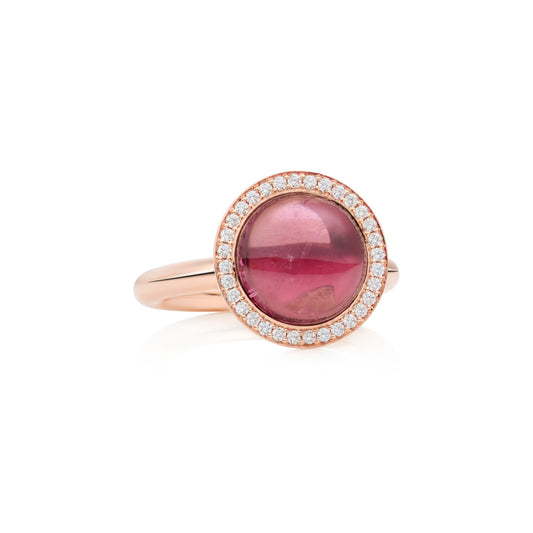 Sushi Ring, Roségold • Diamant • Turmalin von Bron (8RR4925RTCBR)
