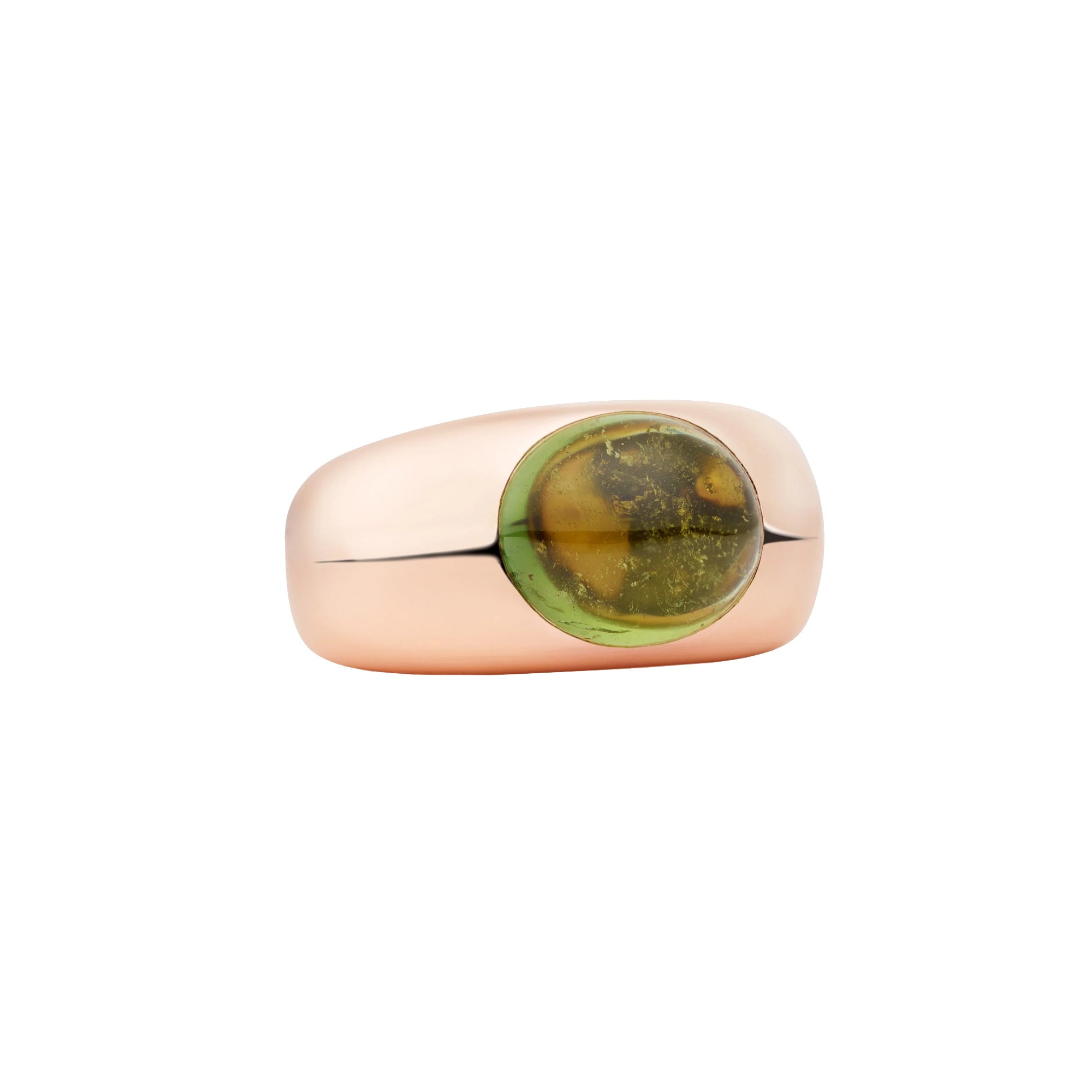 Bron Sushi Ring (8RR4938GTC) aus Roségold mit Diamant und Turmalin