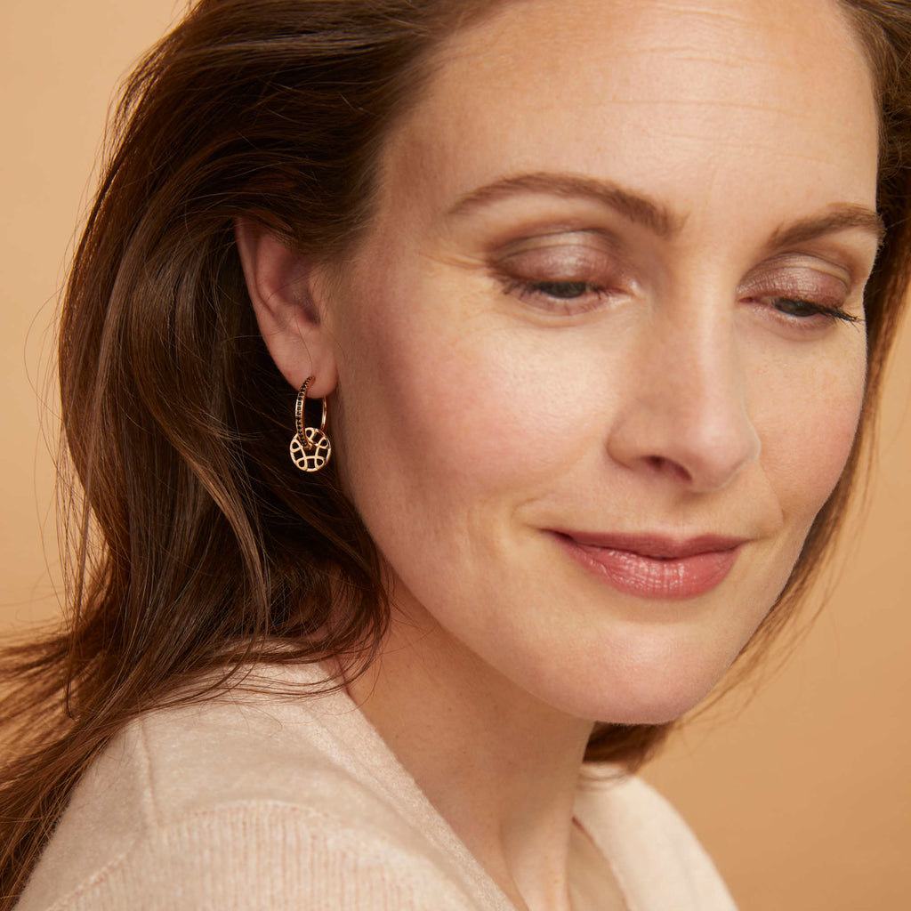Bron Toujours Ajour Ohrschmuck (8OR4820) aus Roségold