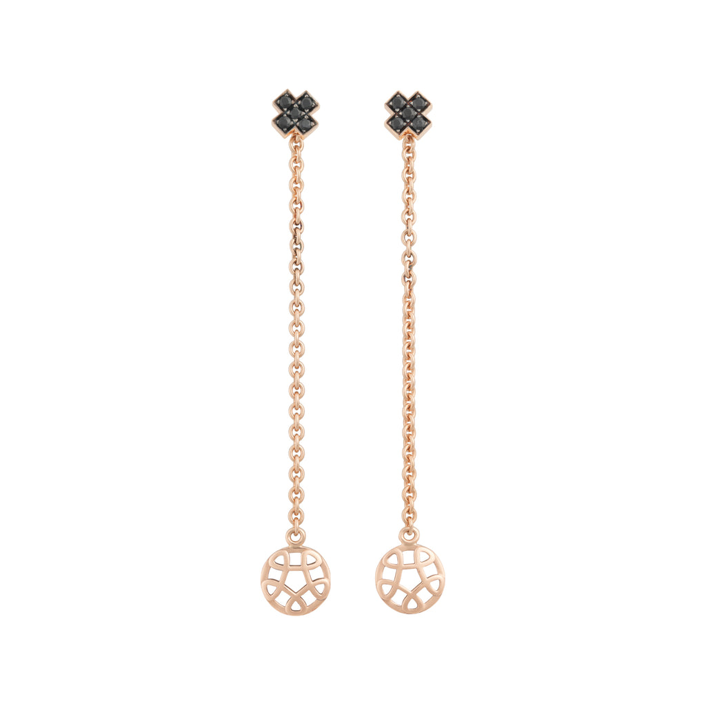 Bron Toujours Ajour Ohrschmuck (8OR4835-1) aus Roségold