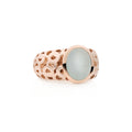 Bron Toujours Ajour Ring (8RR4823MAQC) aus Roségold mit Aquamarin