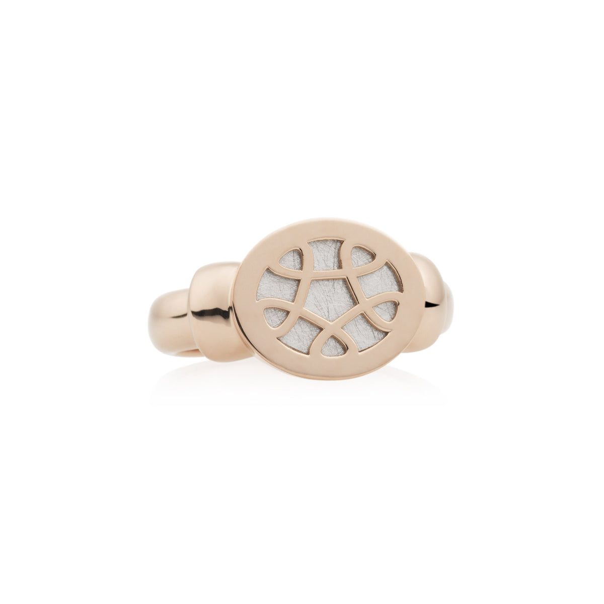 Bron Toujours Ajour Ring (8RR4843WG) aus Bicolor-Gold