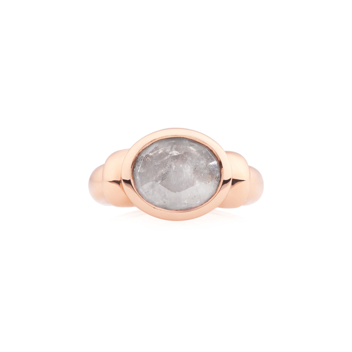 Bron Toujours Ajour Ring (8RR4844SAS) aus Roségold mit Saphir