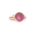 Bron Toujours Ajour Ring (8RR4876RTCBR) aus Roségold mit Diamant und Turmalin