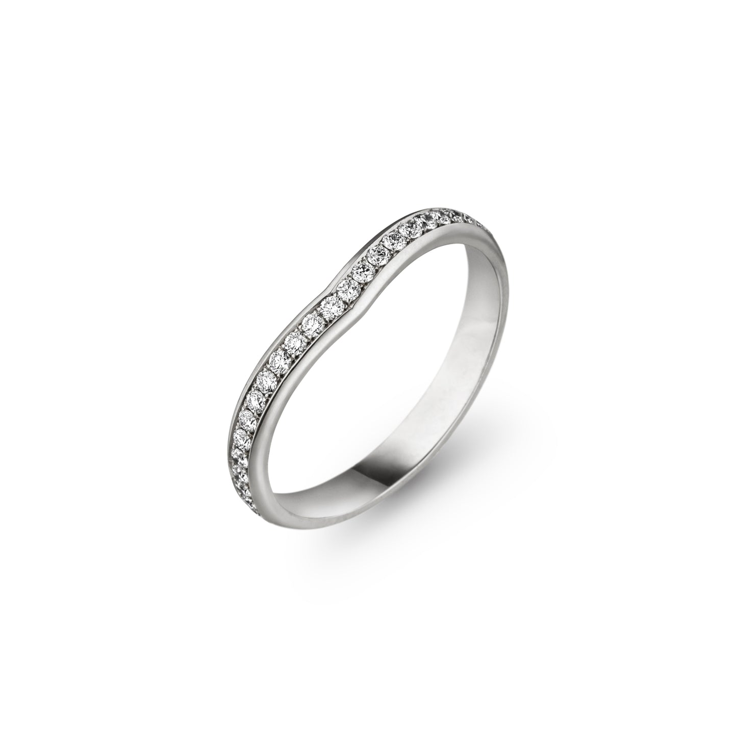 CALLA Diamantring, Weißgold • Diamant von Schaffrath (218_C24T1_18_WW)