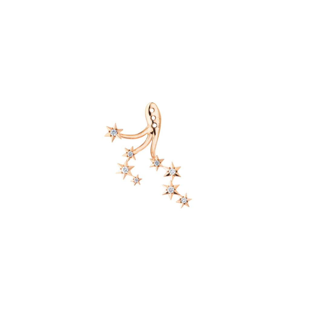 Capolavoro Add-On Einhänger Starlet - EH9BRW02734.RECHTS (RECHTS) aus Roségold mit Diamant