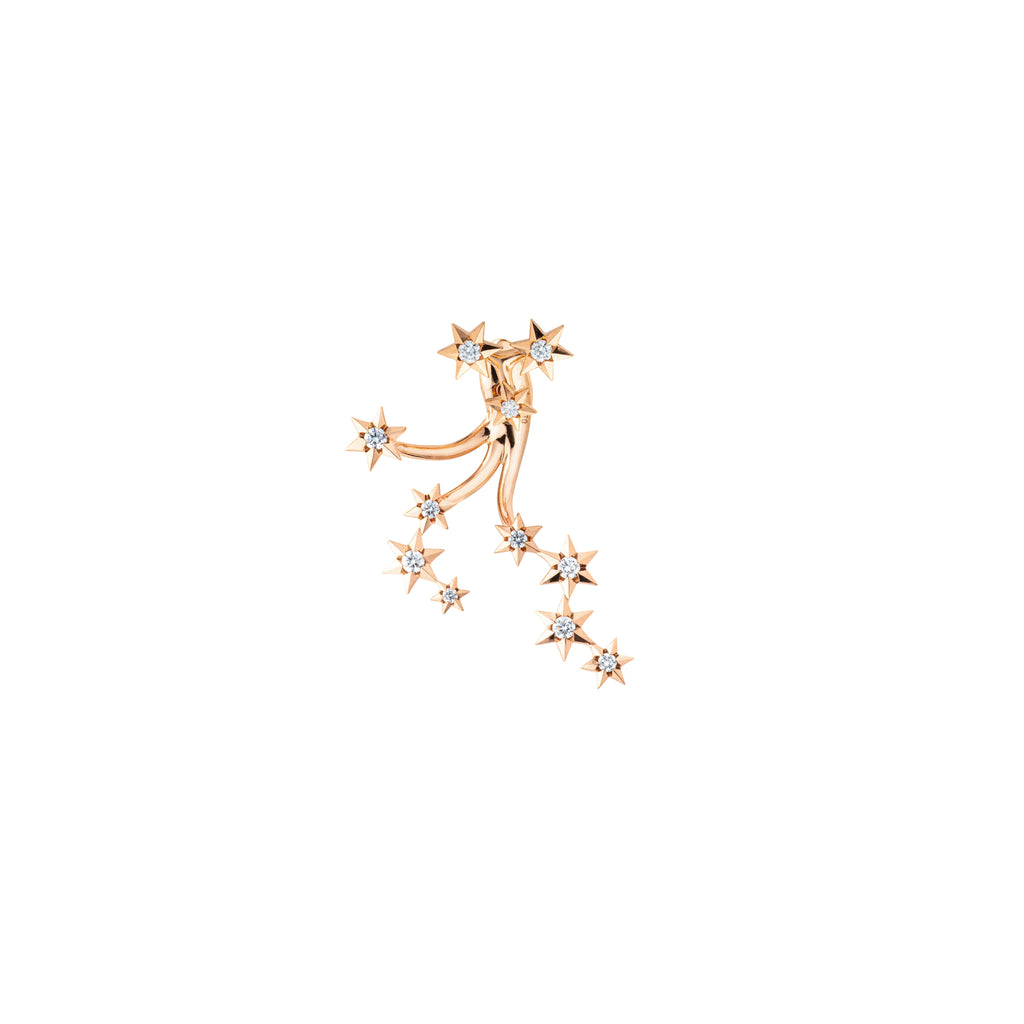 Capolavoro Add-On Einhänger Starlet - EH9BRW02734.RECHTS (RECHTS) aus Roségold mit Diamant