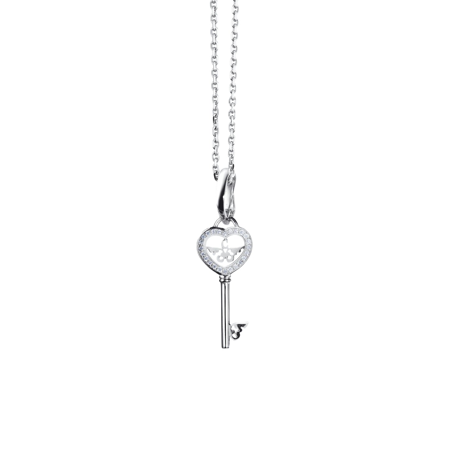 Anhänger Capolavoro, Weißgold • Diamant von Capolavoro (AH8B01820.CLIP)