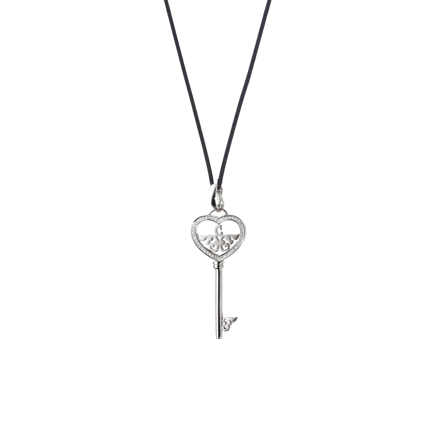 Anhänger Capolavoro, Weißgold • Diamant von Capolavoro (AH8B01820.CLIP)