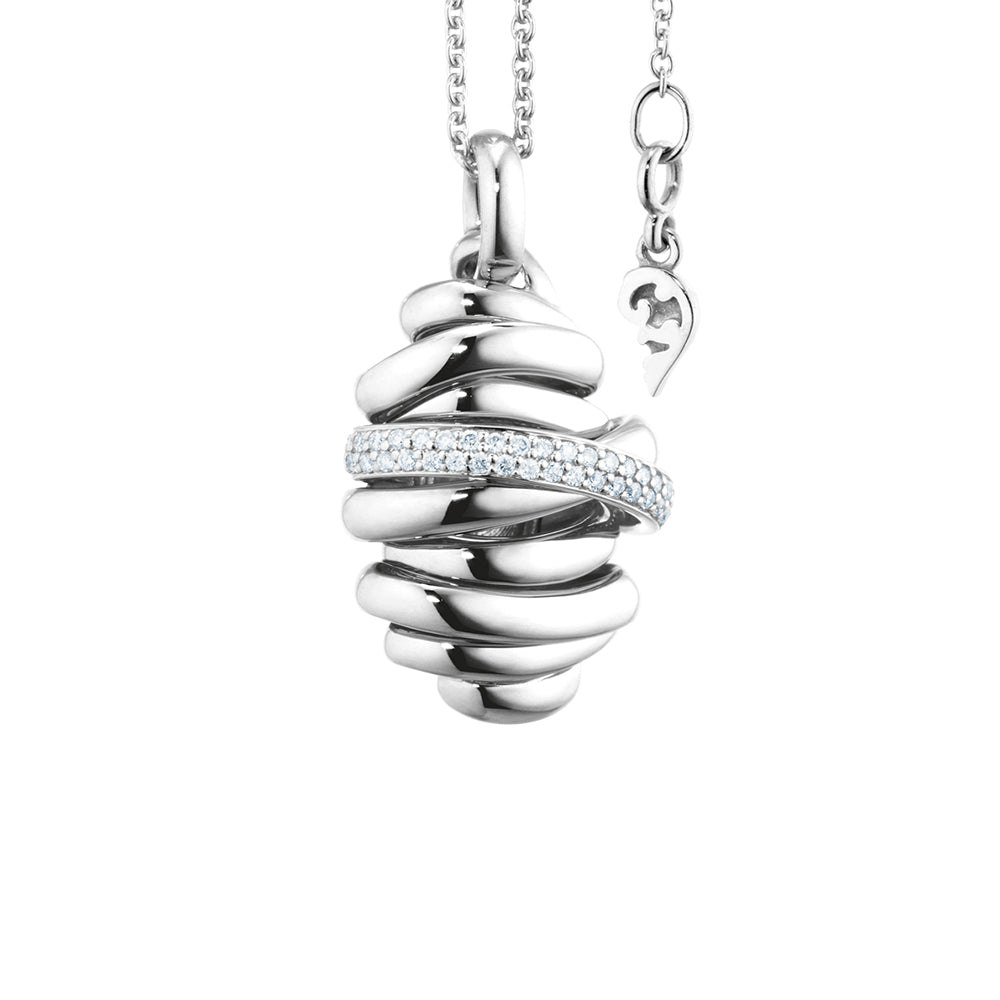 Capolavoro Anhänger Cielo (AH8BRW02250) aus Weißgold mit Diamant