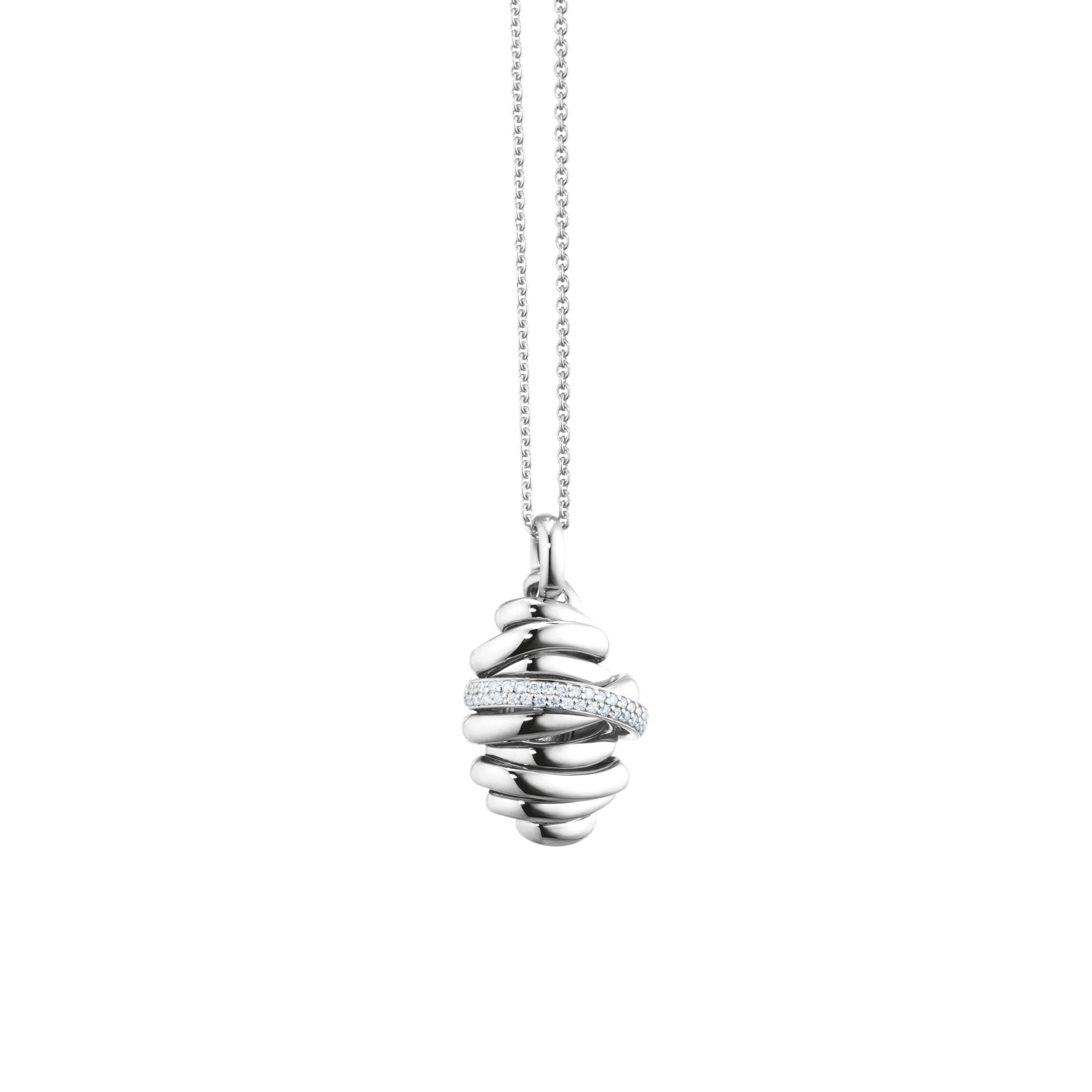 Capolavoro Anhänger Cielo (AH8BRW02250) aus Weißgold mit Diamant