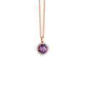 Capolavoro Anhänger Espressivo (AH9A02037-M) aus Roségold mit Amethyst und Diamant