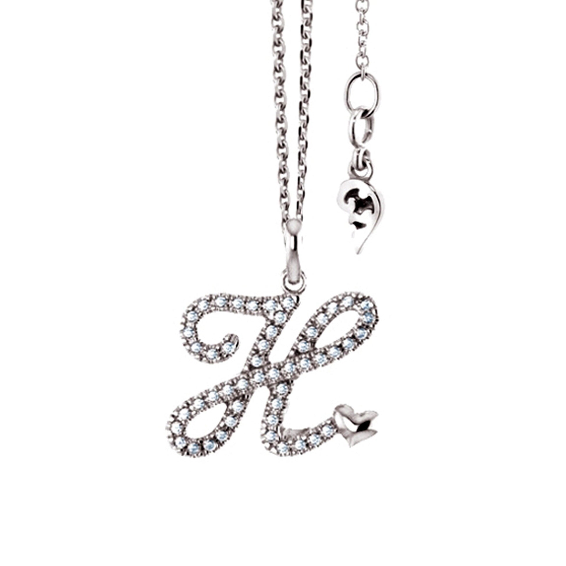 Capolavoro Anhänger Poesia - AH8BRW02210.H (H) aus Weißgold mit Diamant