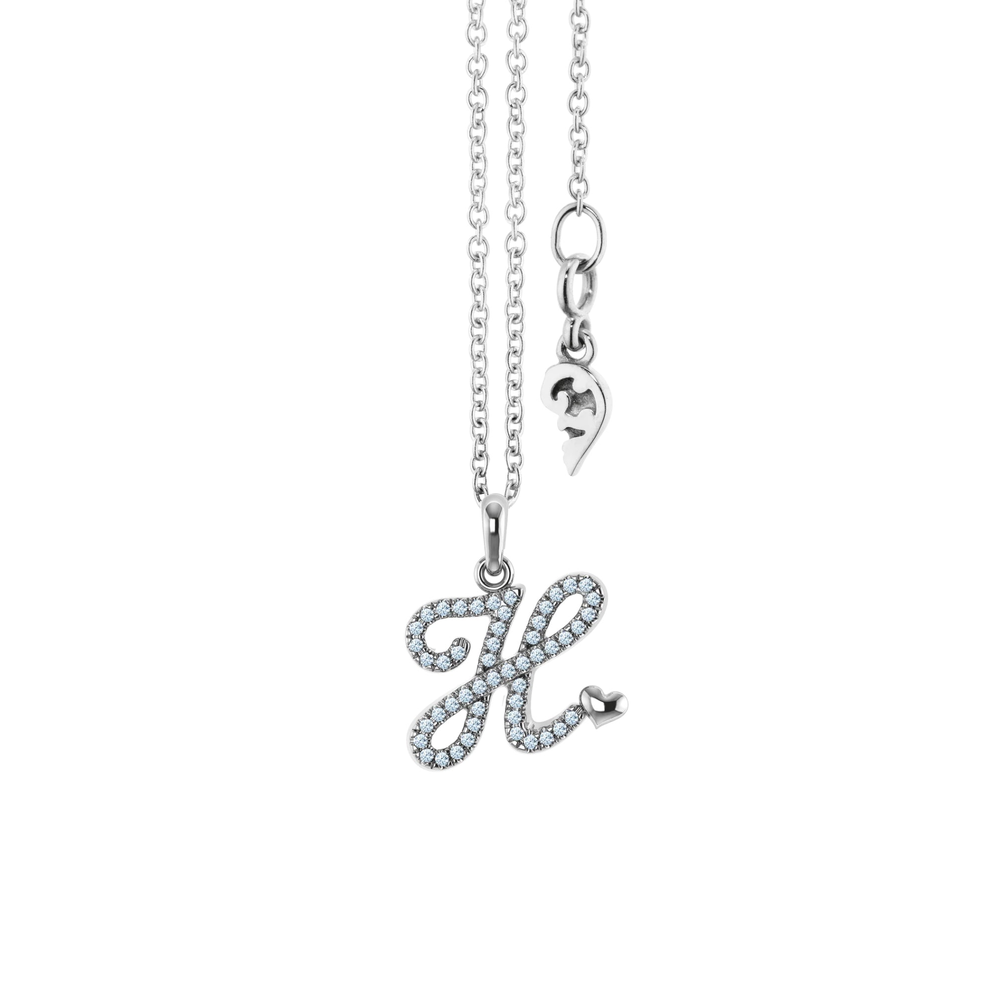 Capolavoro Anhänger Poesia - AH8BRW02210.H (H) aus Weißgold mit Diamant