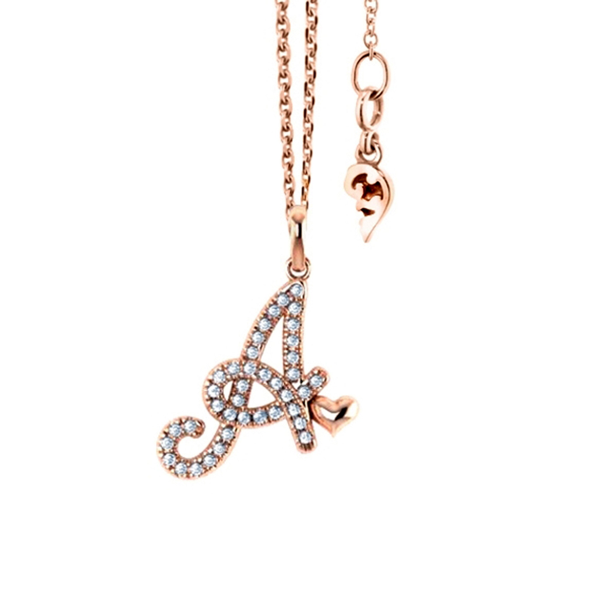 Capolavoro Anhänger Poesia - AH9BRW02210.A (A) aus Roségold mit Diamant